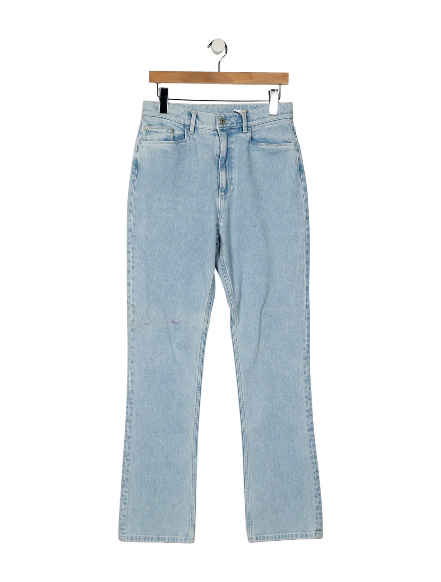 WANDLER High-Rise Straight Leg Jeans