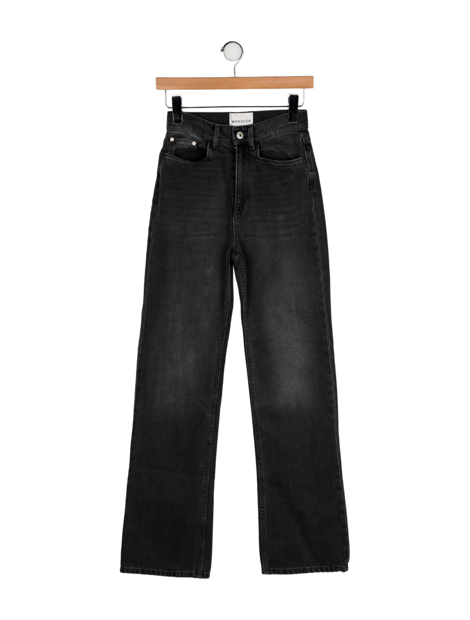 WANDLER High-Rise Wide Leg Jeans