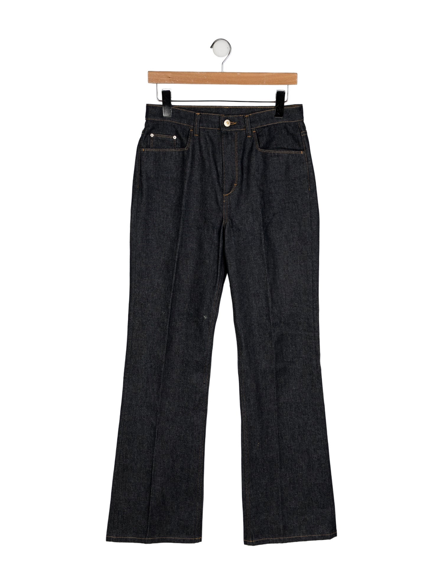 WANDLER High-Rise Wide Leg Jeans