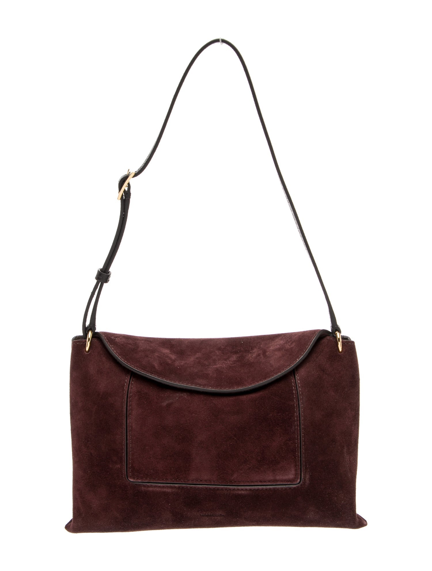 WANDLER Suede Shoulder Bag