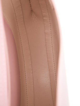 WANDLER Leather Top Handle Bag