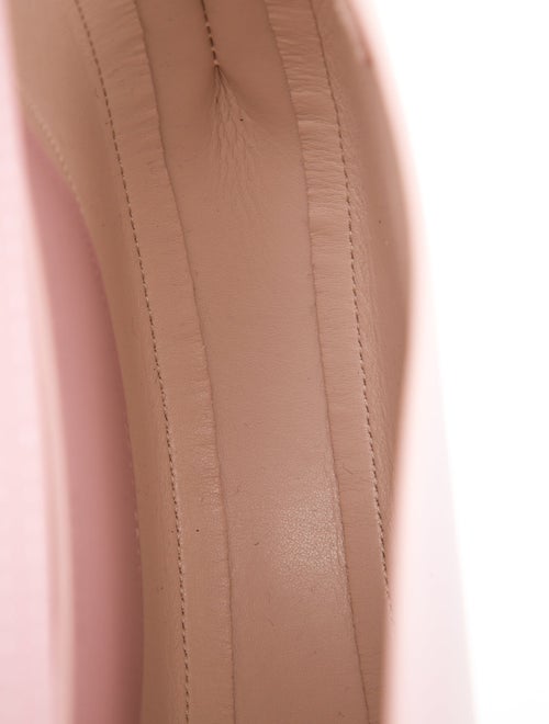 WANDLER Leather Top Handle Bag