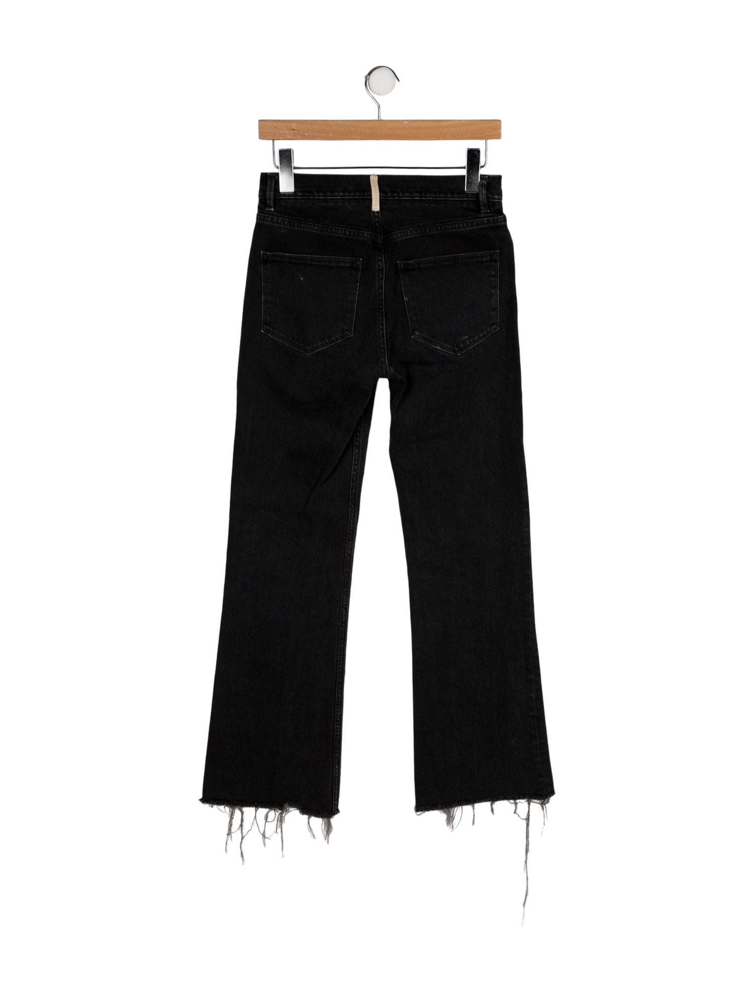 WANDLER Mid-Rise Wide Leg Jeans