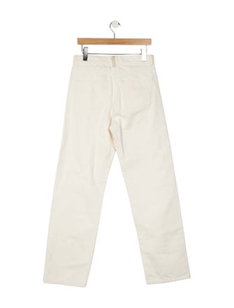 WANDLER High-Rise Straight Leg Jeans