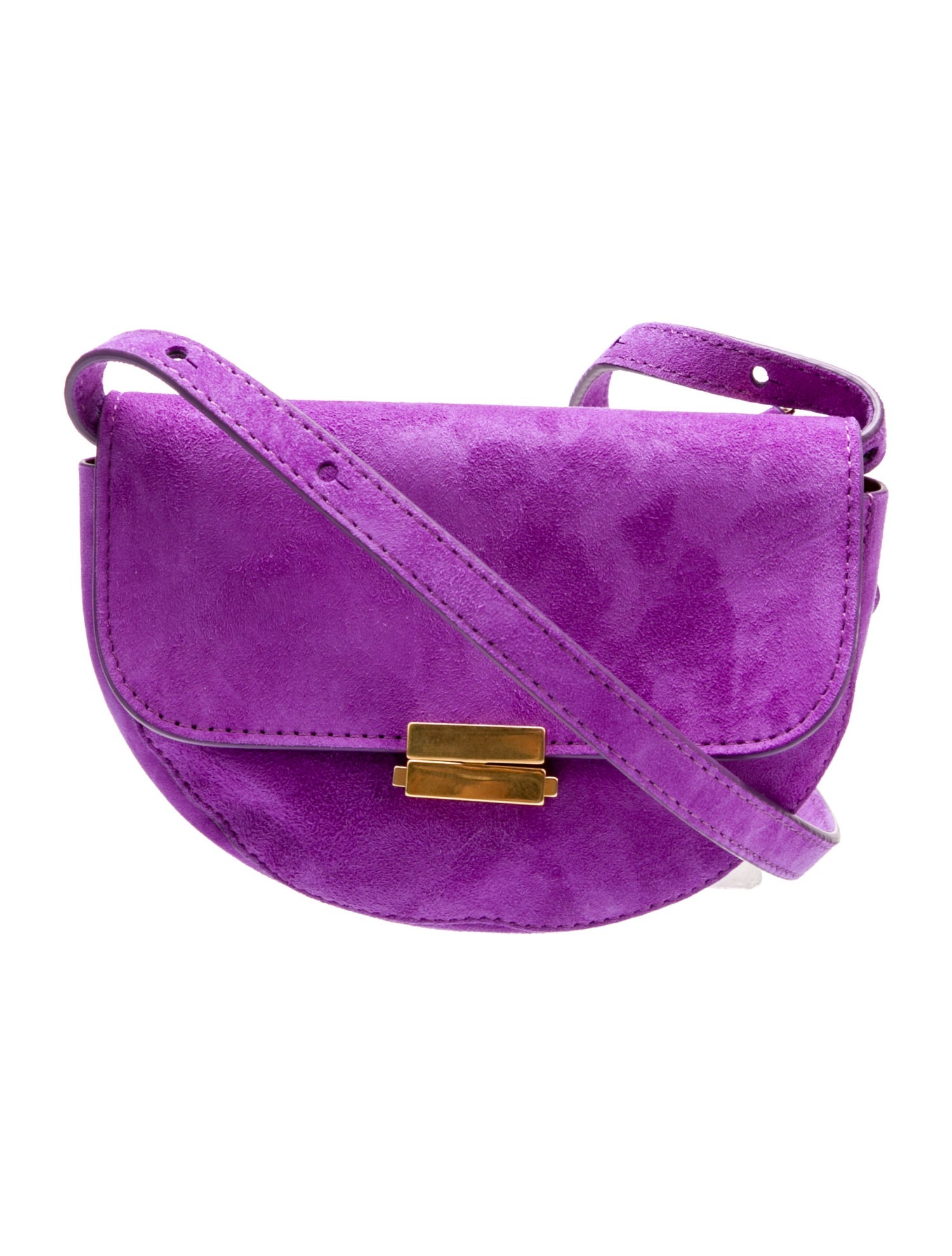 WANDLER Suede Crossbody Bag