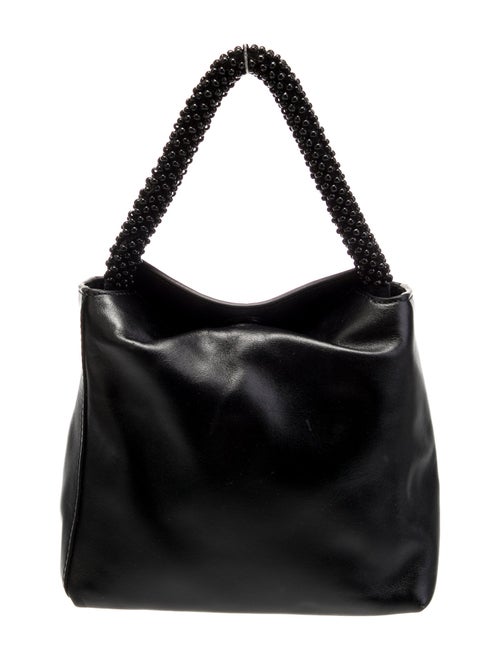WANDLER Leather Top Handle Bag