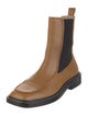 WANDLER Leather Colorblock Pattern Chelsea Boots