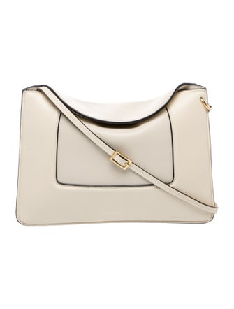 WANDLER Leather Top Handle Bag