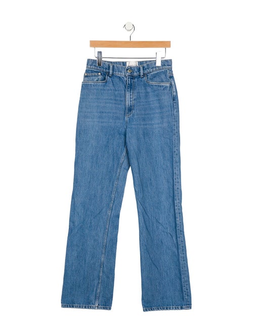 WANDLER High-Rise Wide Leg Jeans