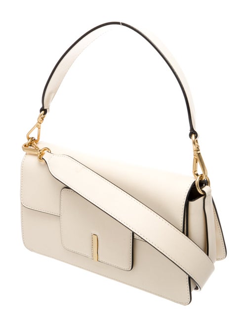 WANDLER Leather Top Handle Bag