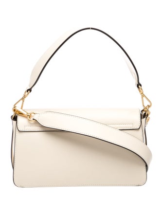 WANDLER Leather Top Handle Bag