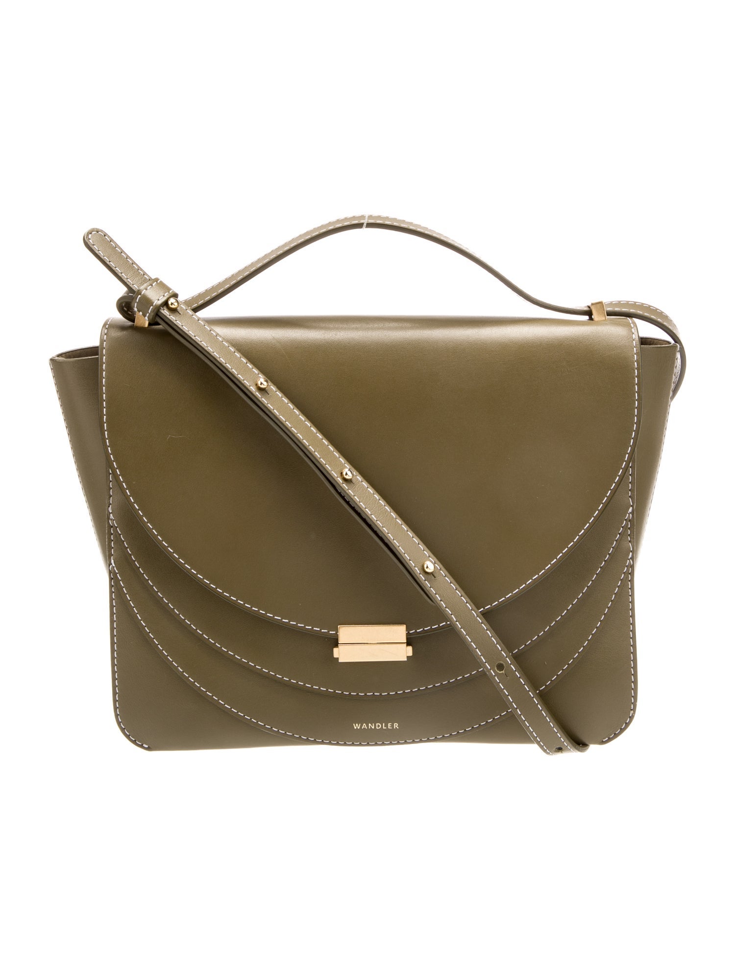 WANDLER Leather Crossbody Bag