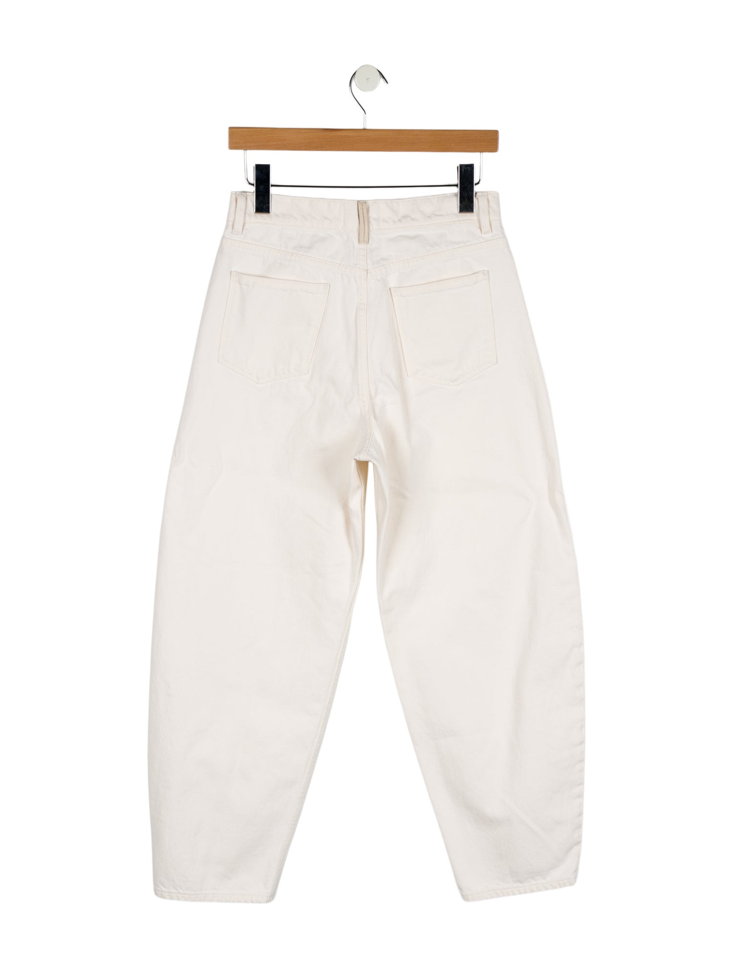 WANDLER High-Rise Straight Leg Jeans