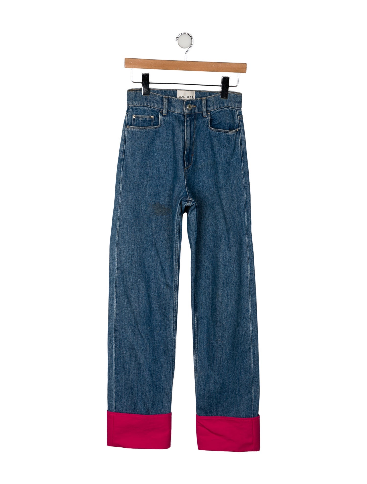 WANDLER High-Rise Wide Leg Jeans