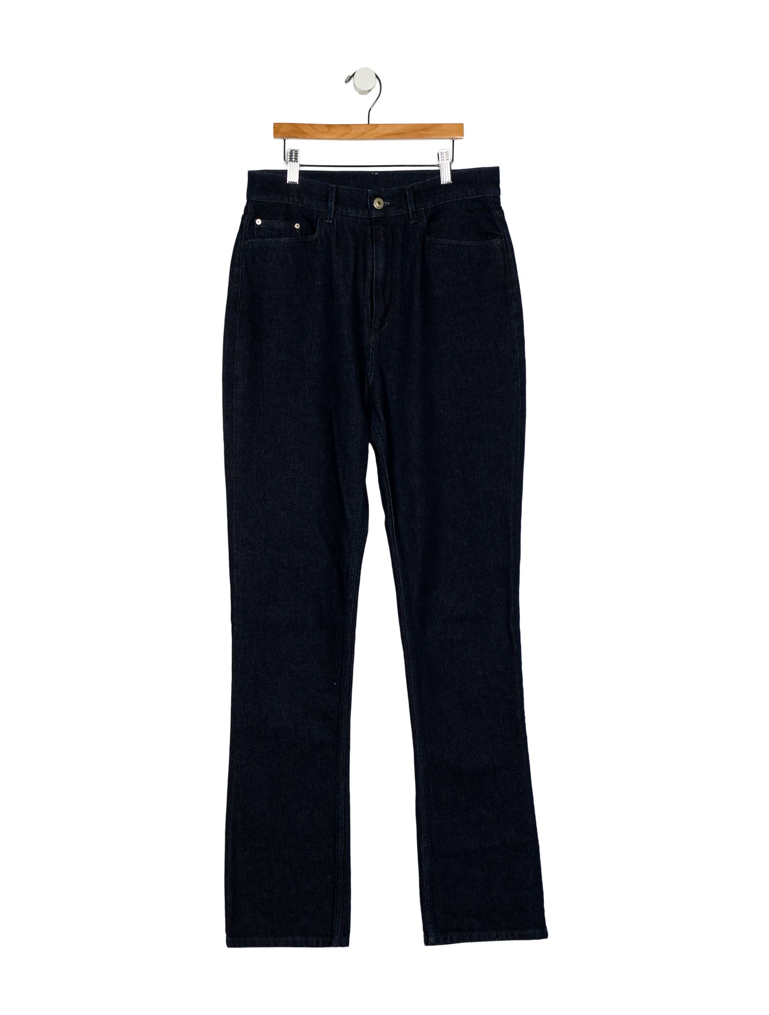 WANDLER High-Rise Straight Leg Jeans