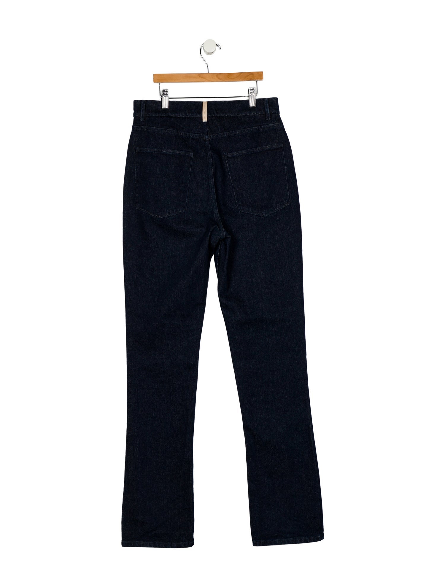 WANDLER High-Rise Straight Leg Jeans
