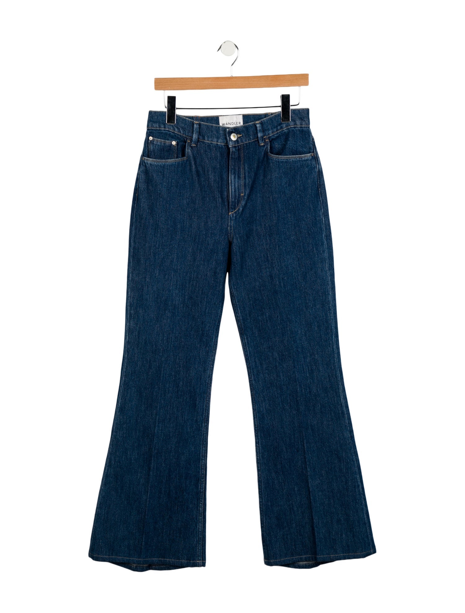 WANDLER High-Rise Wide Leg Jeans