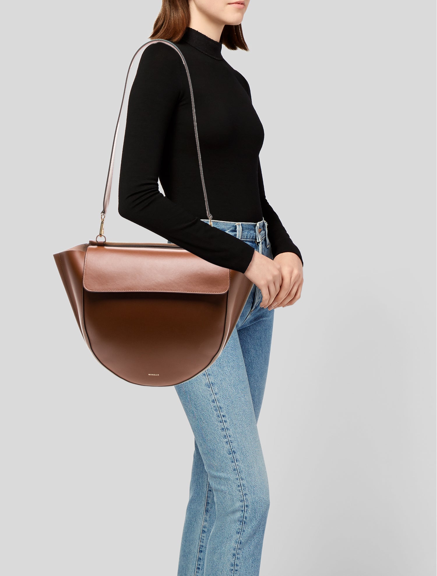 WANDLER Leather Shoulder Bag