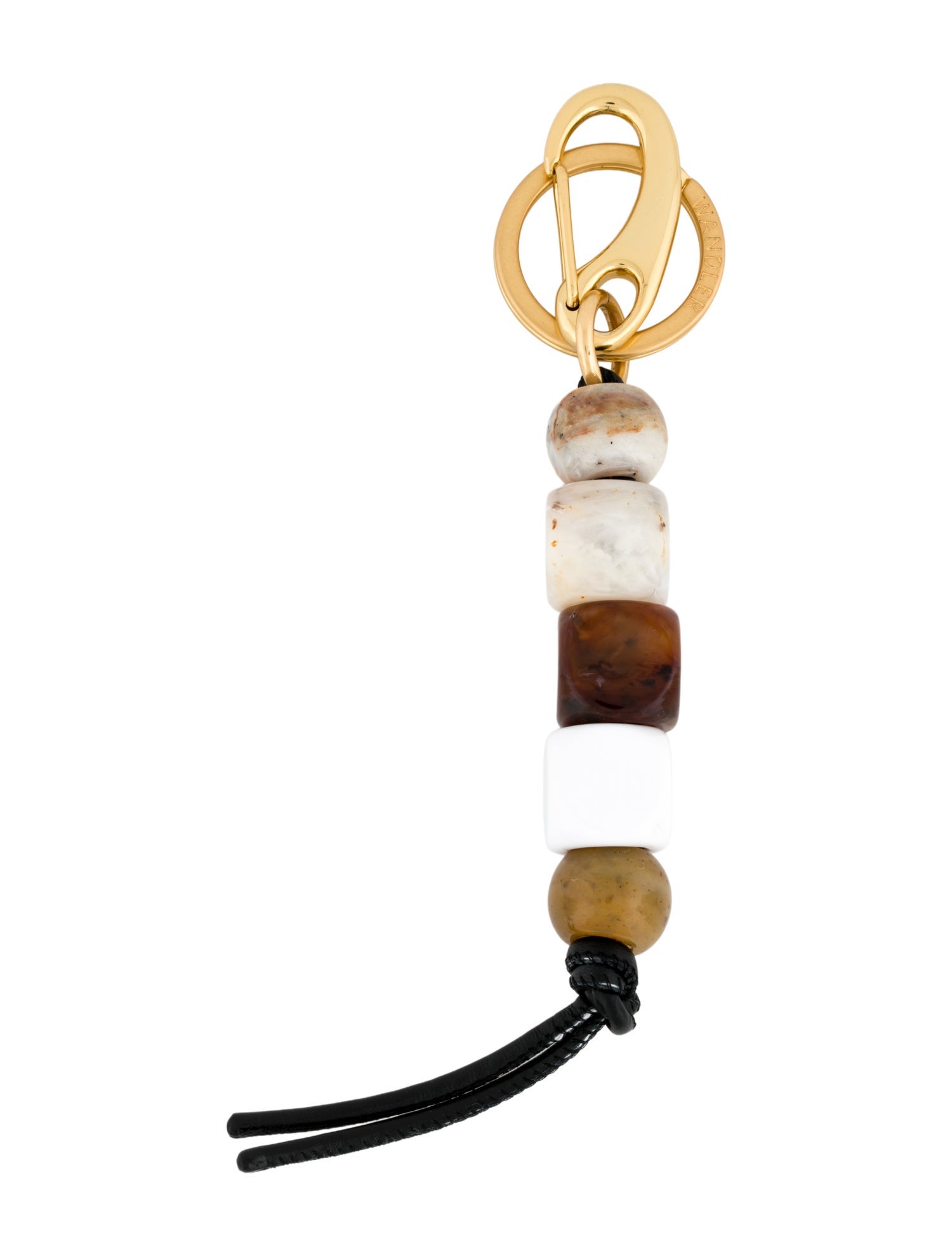 WANDLER Beaded Marble Keychain