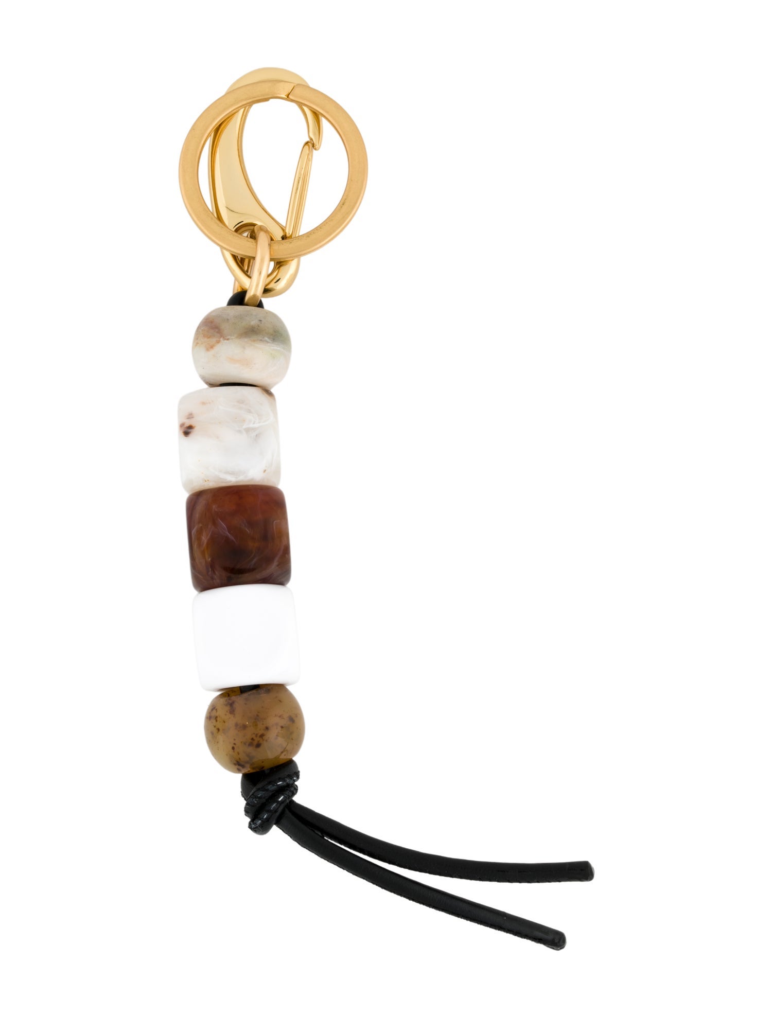 WANDLER Beaded Marble Keychain