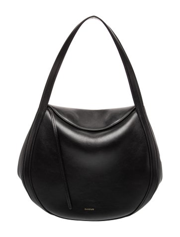 Pre-owned Wandler Leather Shoulder Bag In Black