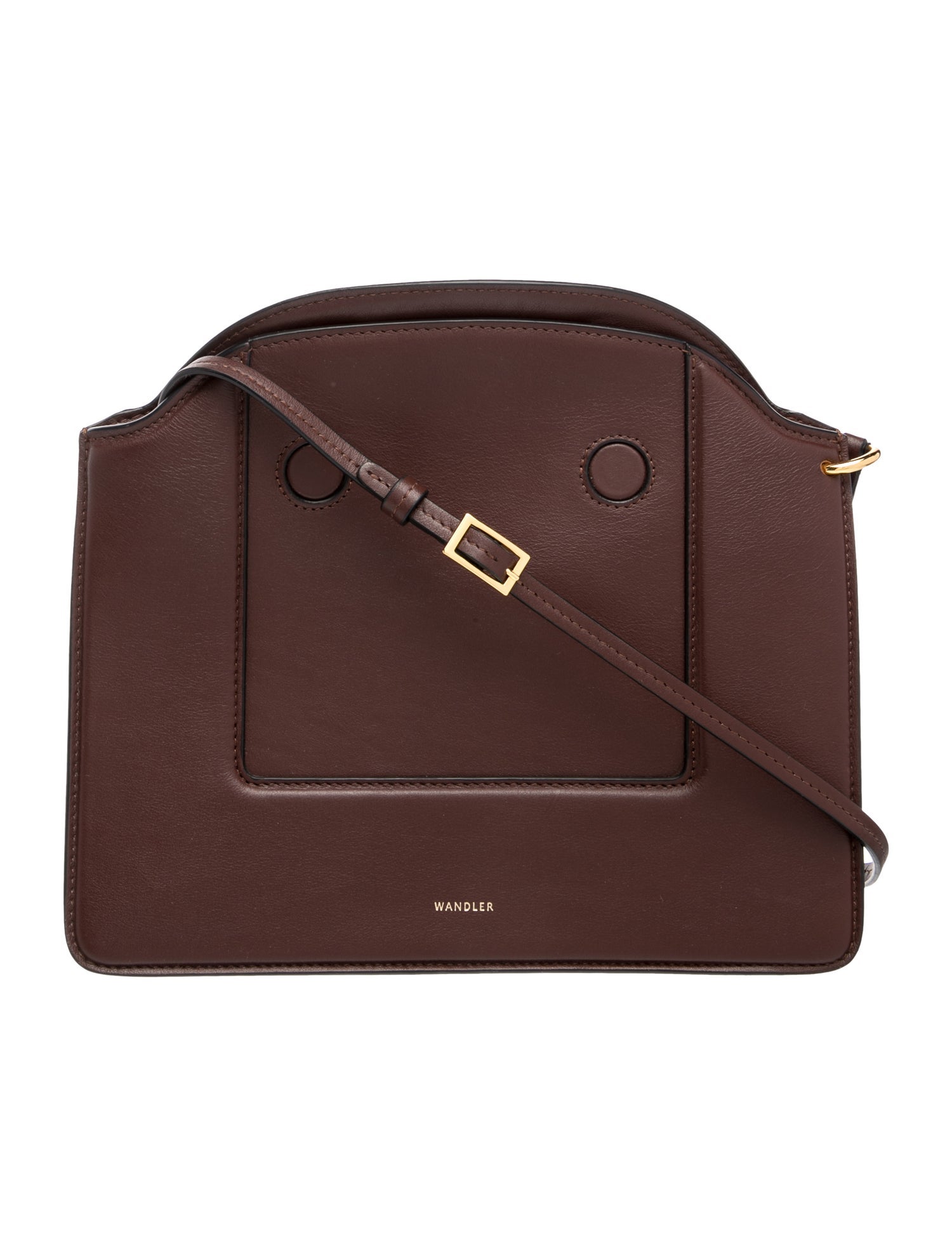 Bottega Veneta Intrecciato Medium Andiamo Bag - Brown Shoulder