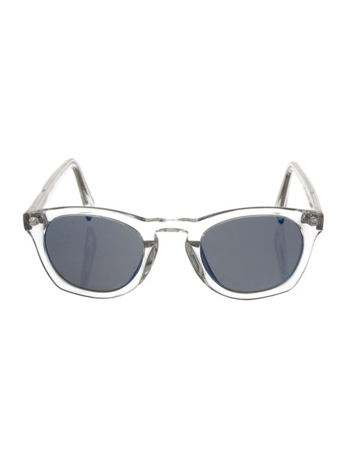 Warby Parker Topper Reflective Sunglasses Clear