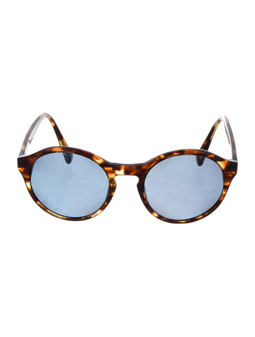 Warby Parker Round Tinted Sunglasses Brown