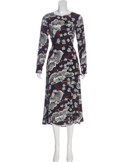Warm Long Sleeve Maxi Dress Black