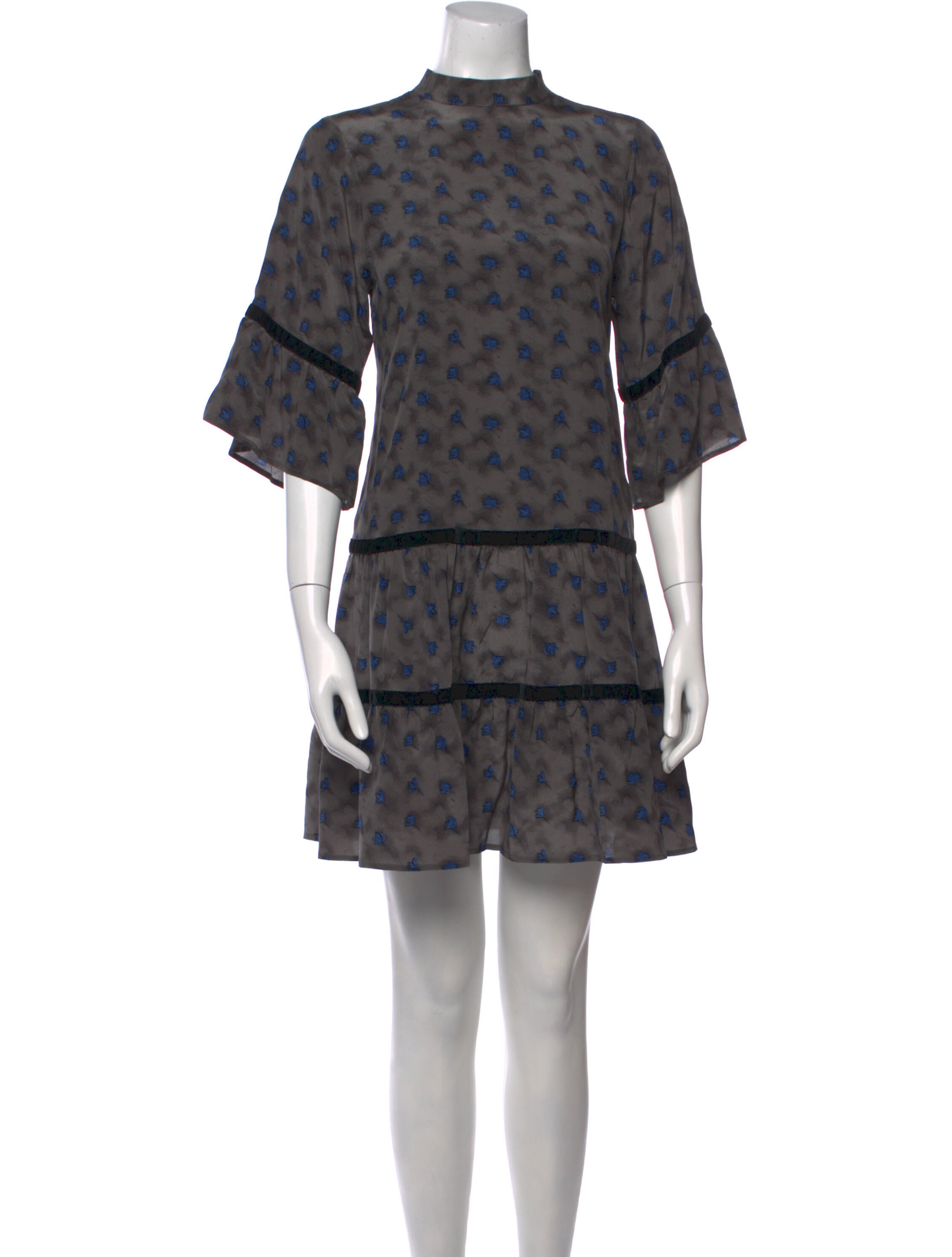 Warm Silk Mini Dress