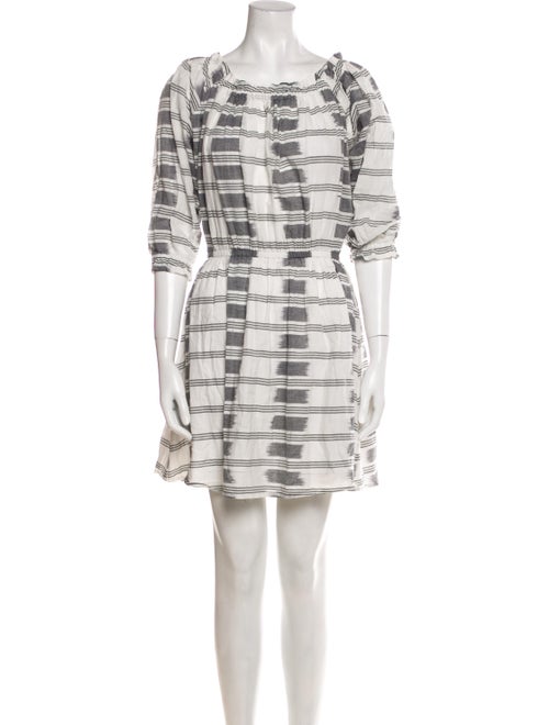 Warm Printed Mini Dress