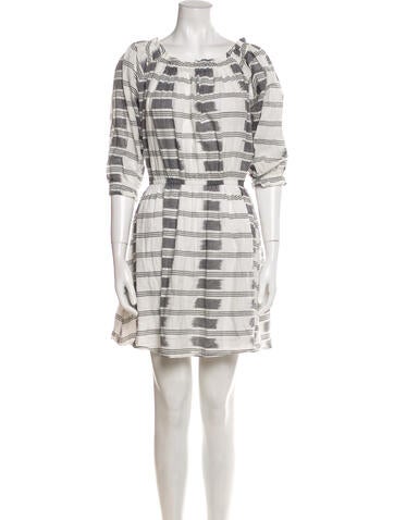 Warm Dresses Printed Mini Dress XS