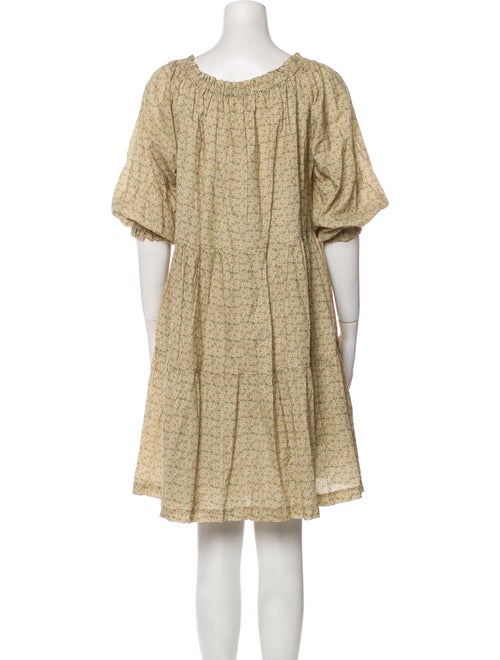 Warm Printed Mini Dress