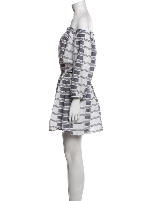 Warm Striped Mini Dress