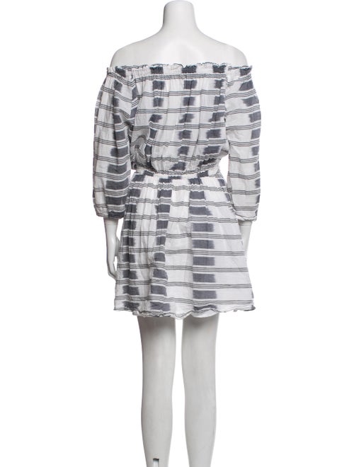 Warm Striped Mini Dress