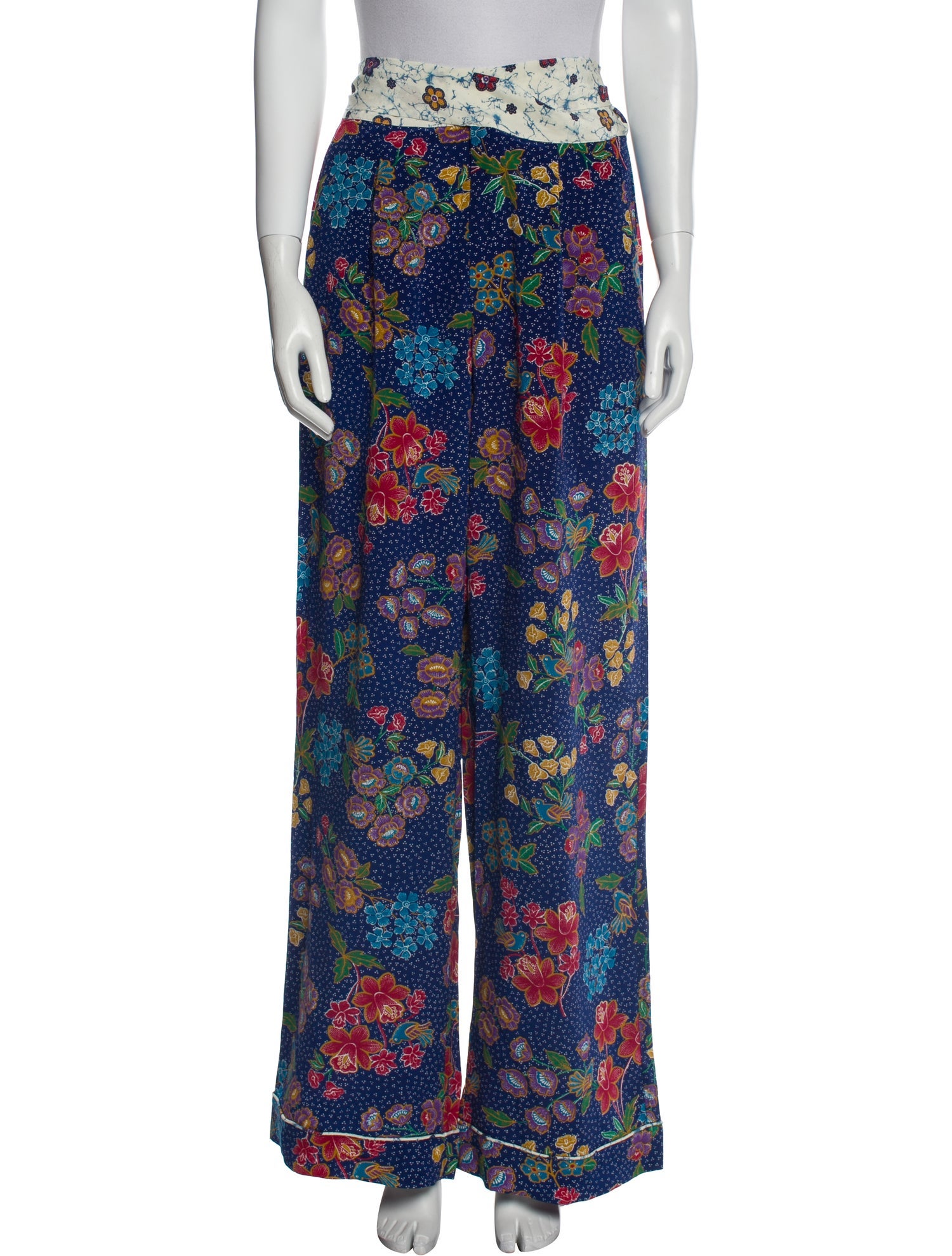 Warm Silk Wide Leg Pants