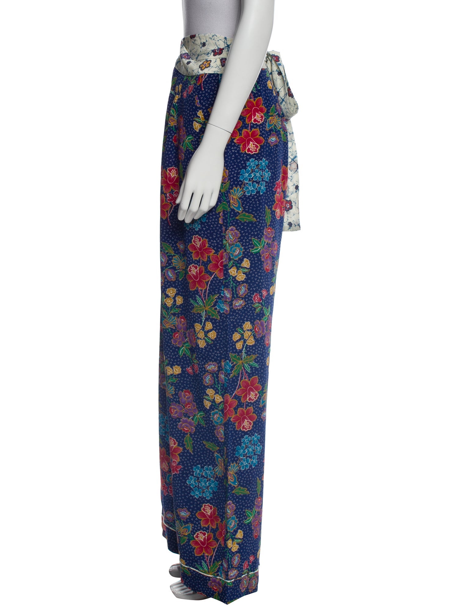 Warm Silk Wide Leg Pants