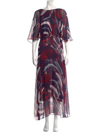 Warm Silk Long Dress