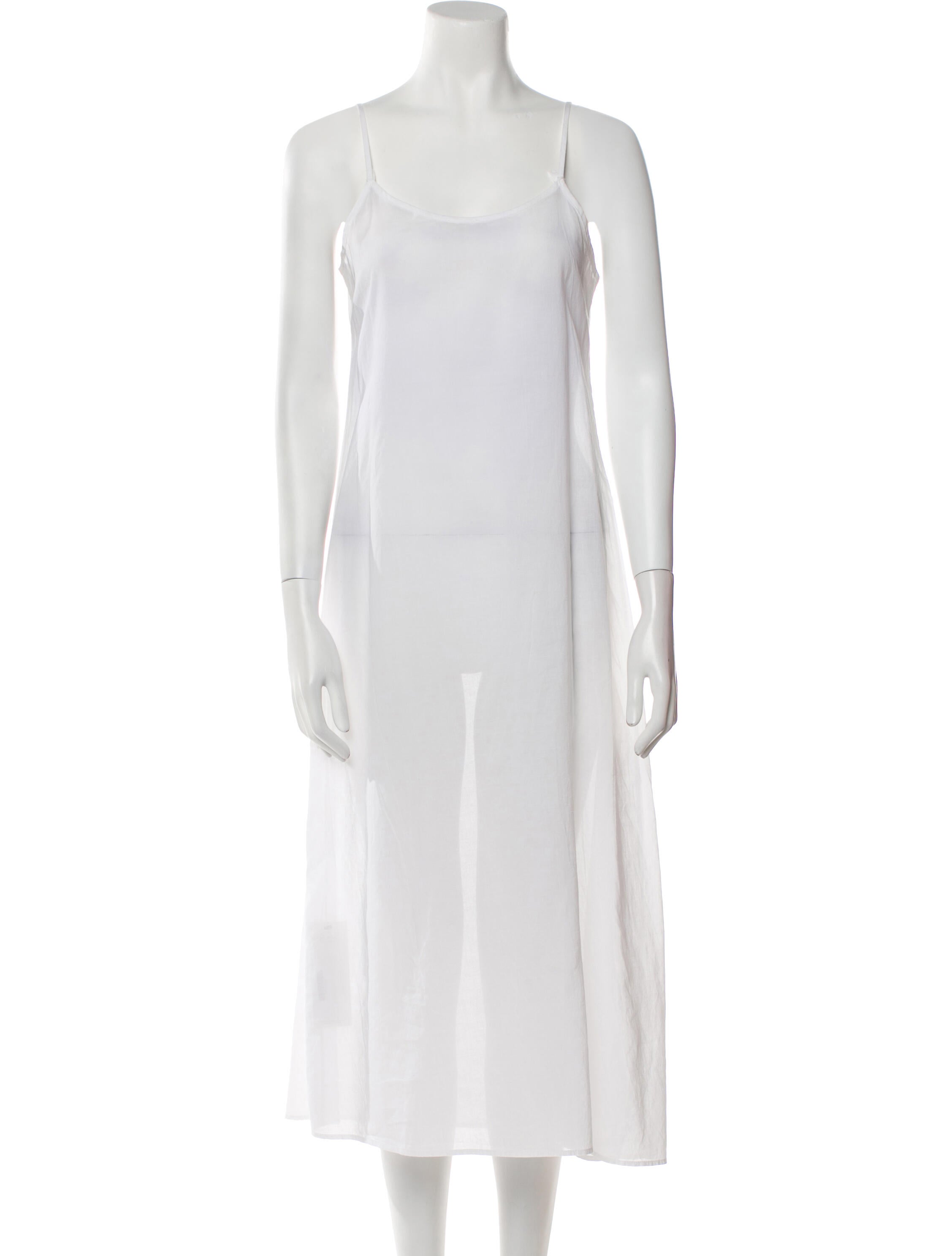 Warm Scoop Neck Long Dress