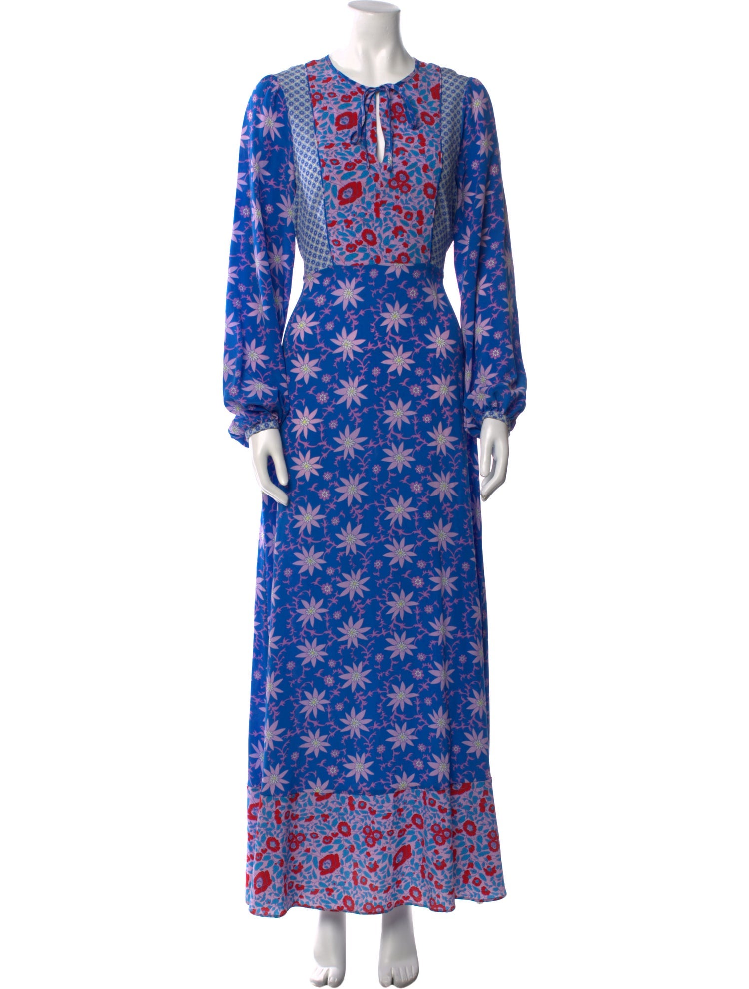 Warm Silk Long Dress