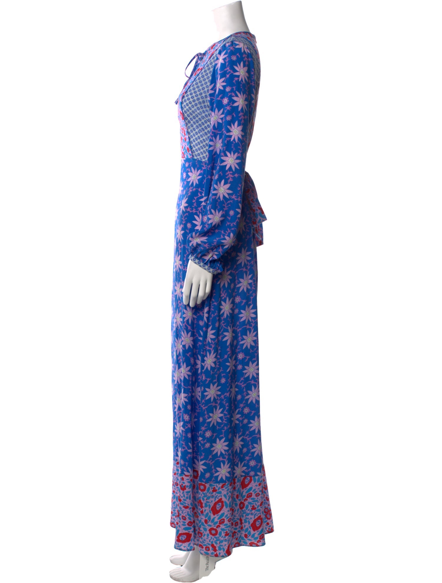 Warm Silk Long Dress