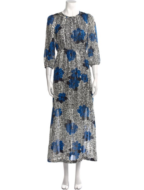 Warm Silk Long Dress