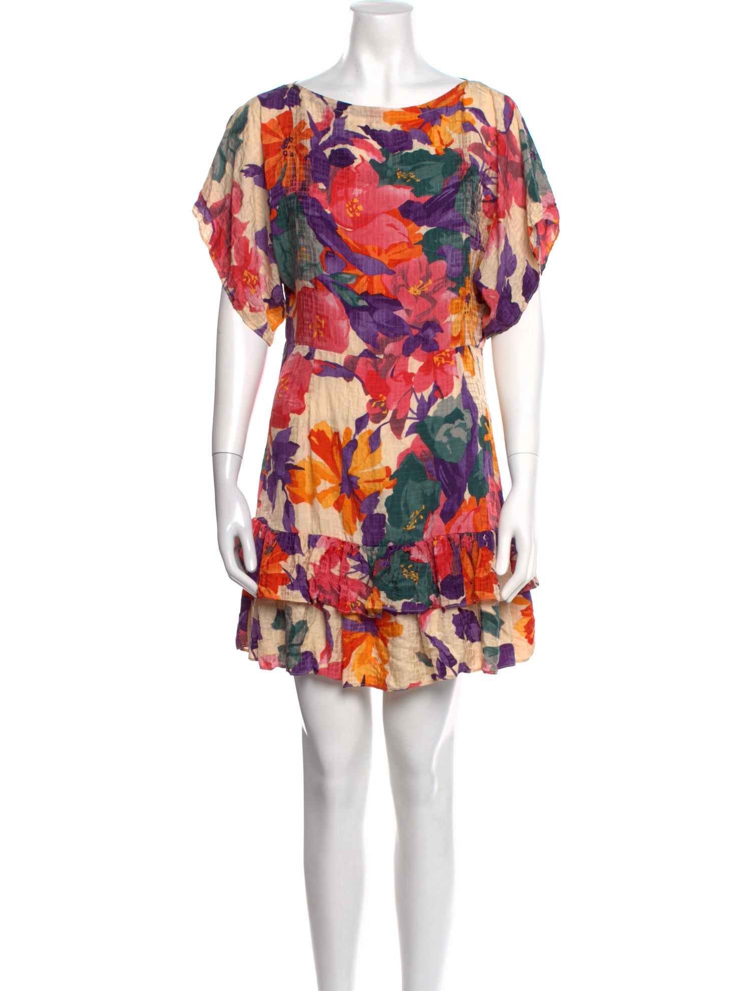 Warm Silk Mini Dress