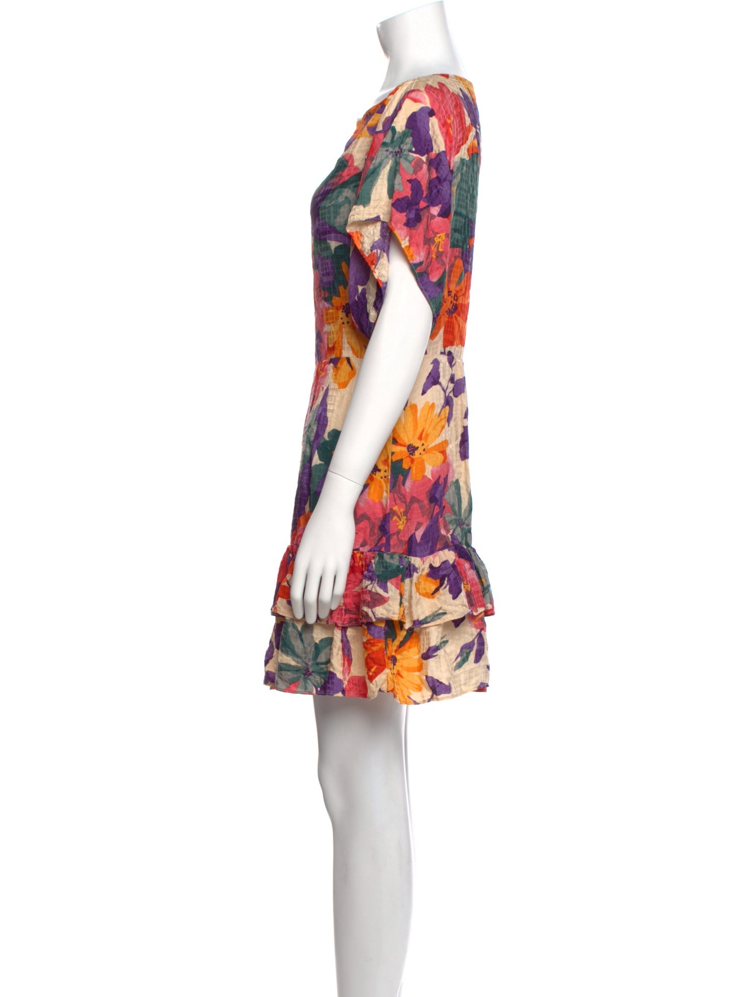 Warm Silk Mini Dress