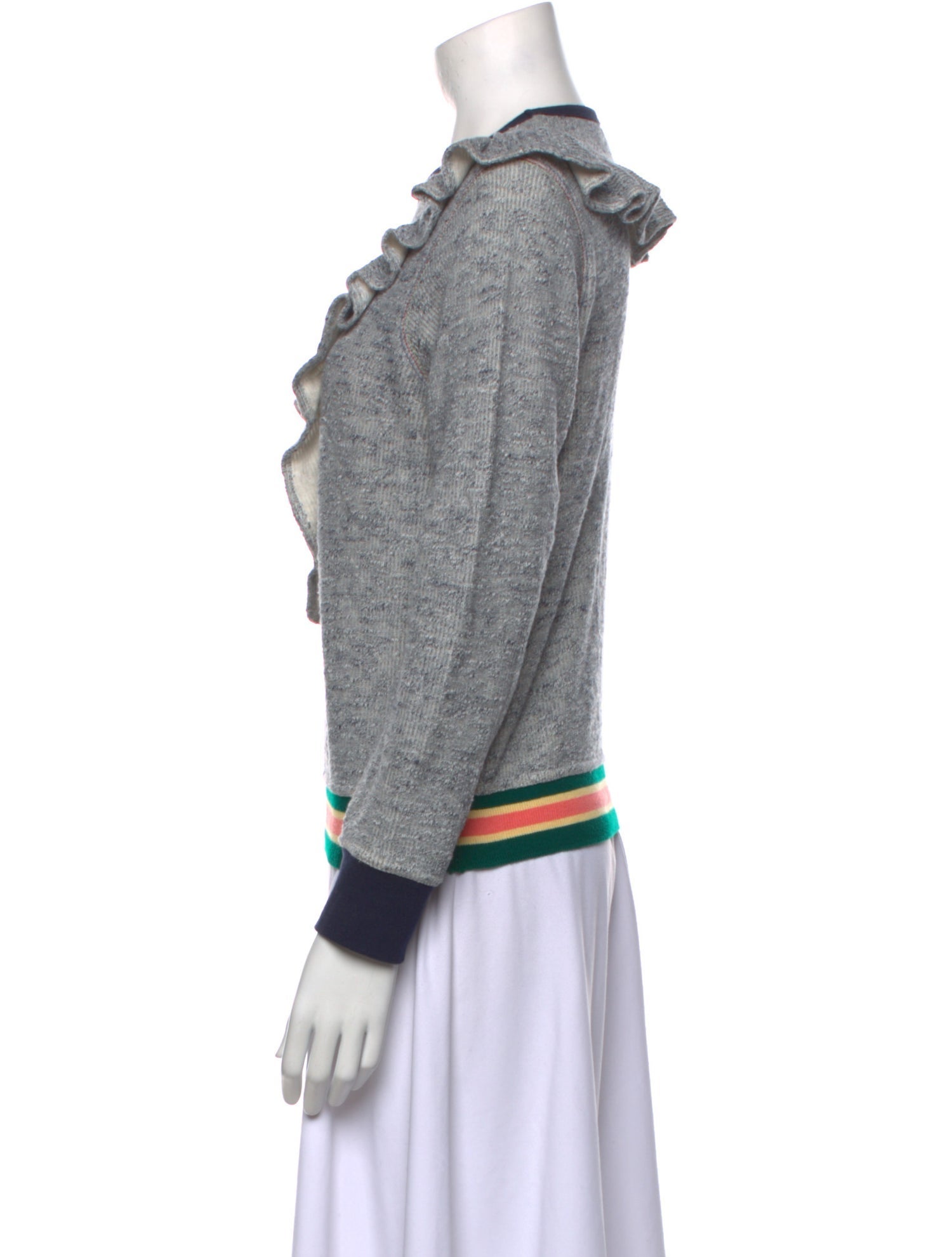 Warm Cashmere Striped Sweater