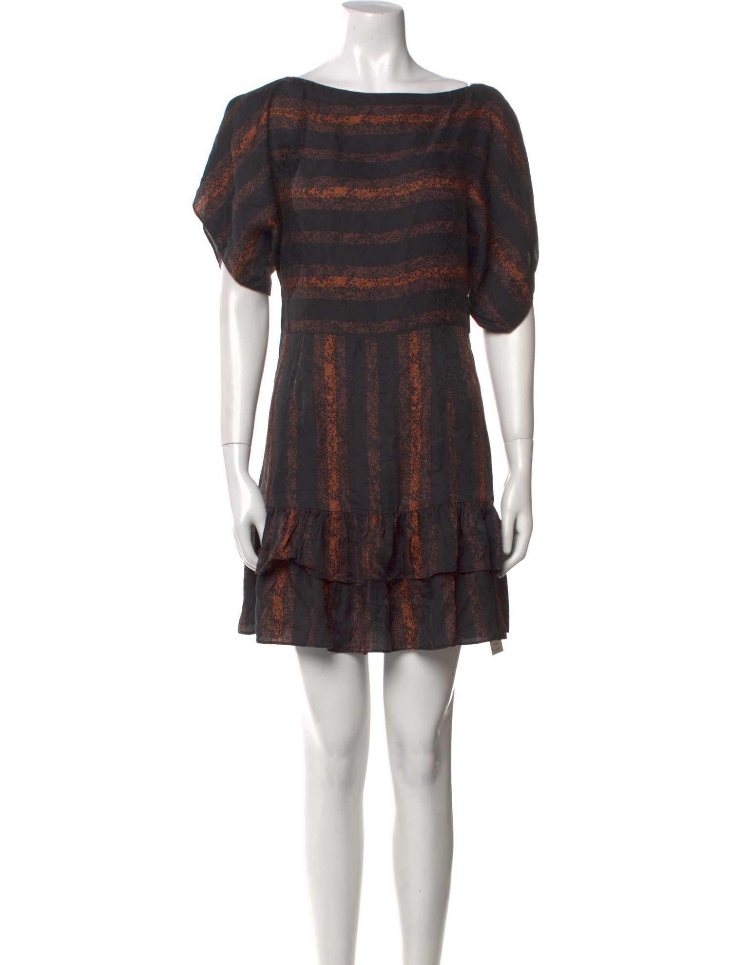 Warm Silk Mini Dress