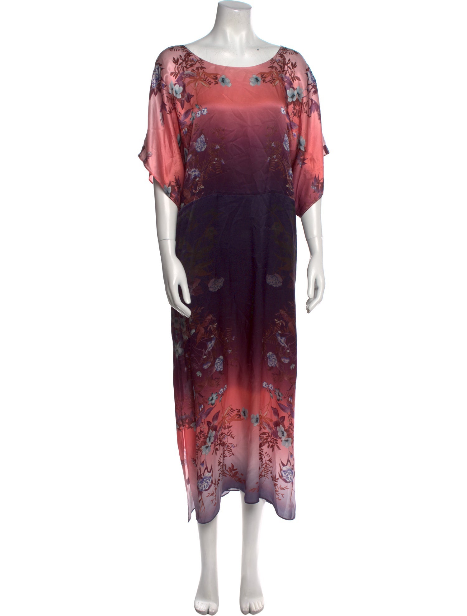 Warm Silk Long Dress