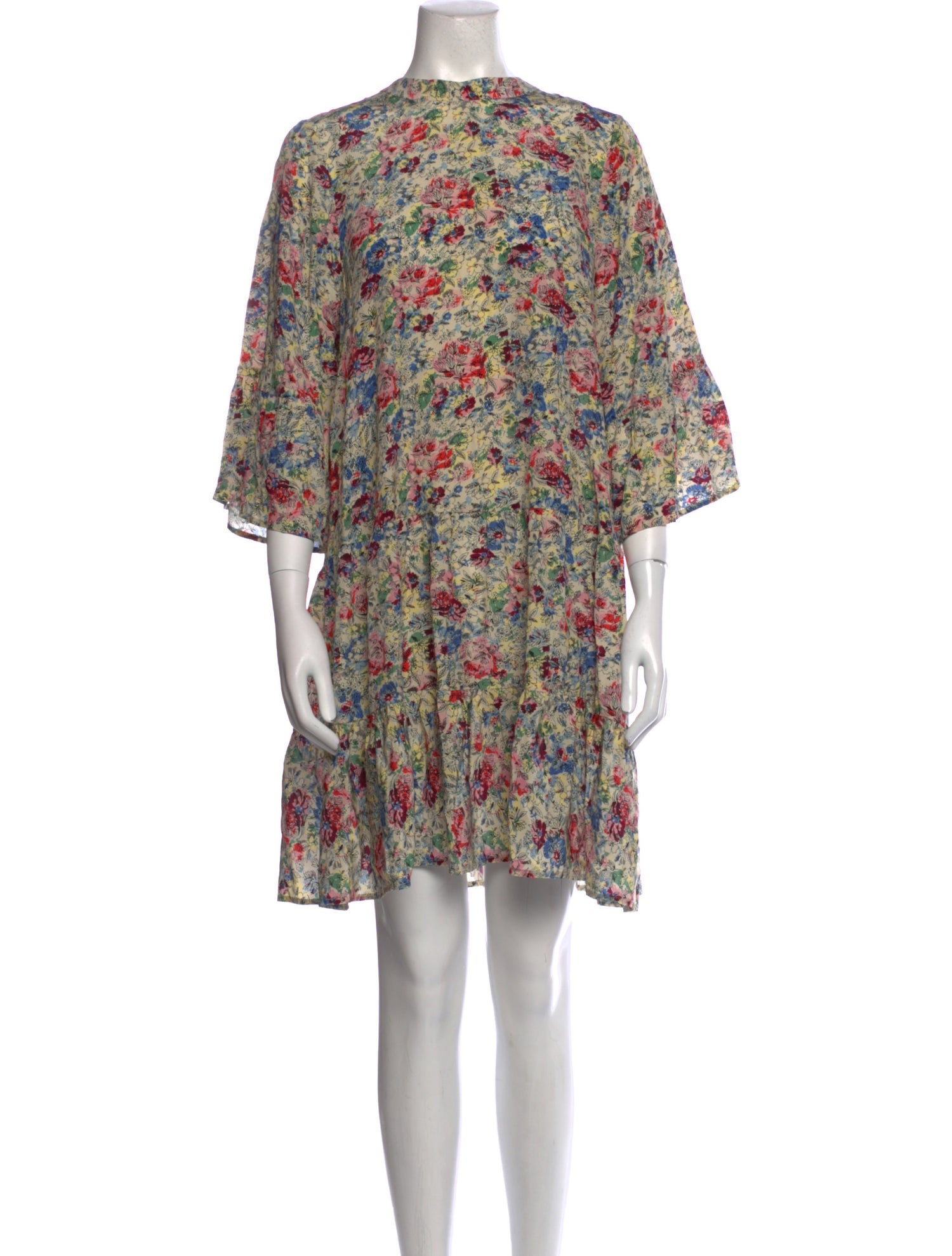 Warm Silk Mini Dress