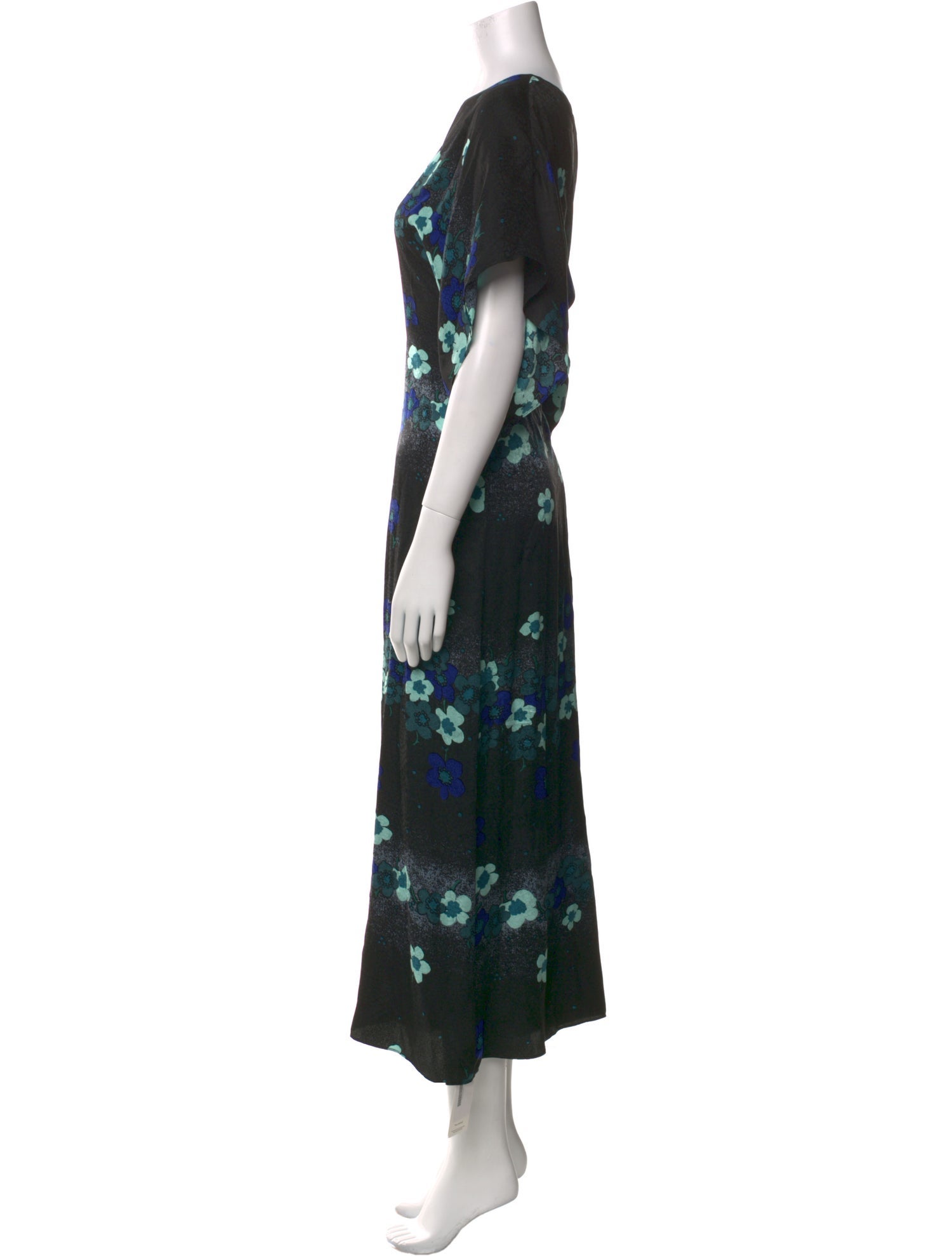 Warm Silk Long Dress