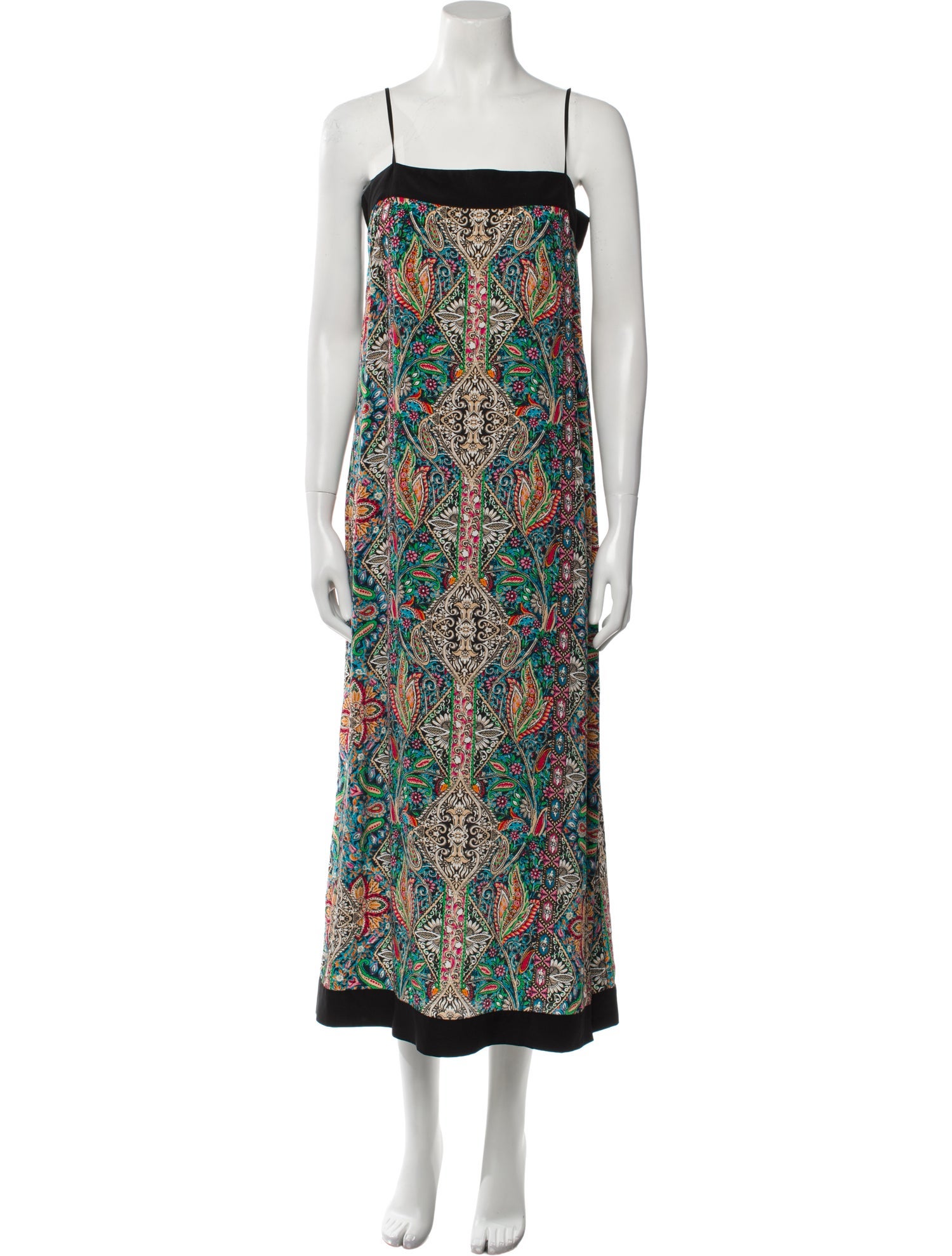 Warm Silk Long Dress